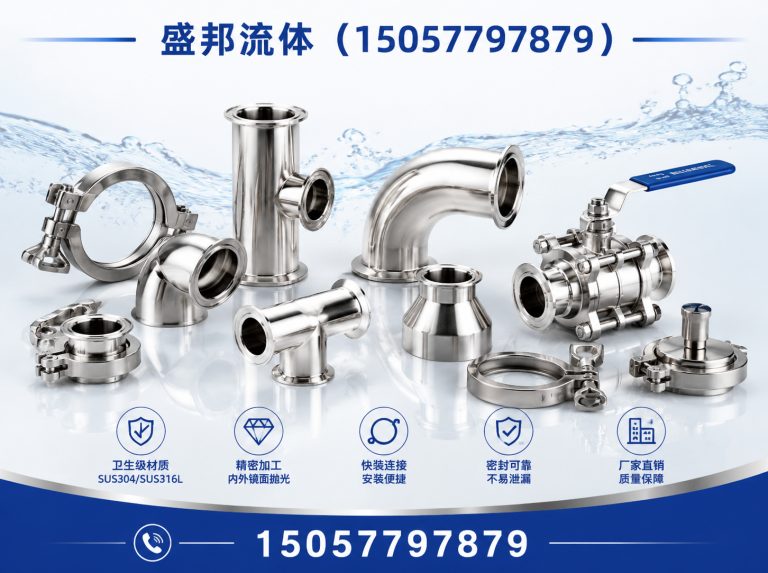 温州卫生级管件展示图